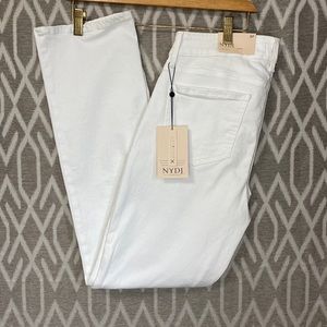 NYDJ Marilyn Straight 8P White Lift x Tuck Technology NWT